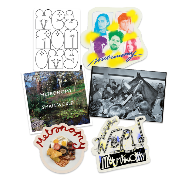 SMALL WORLD STICKERS SET OF 5