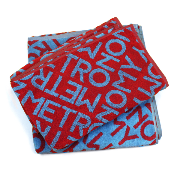 METRONOMY RED TOWEL